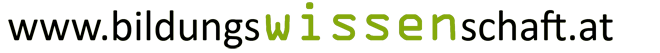 bildungswissenschaft.at